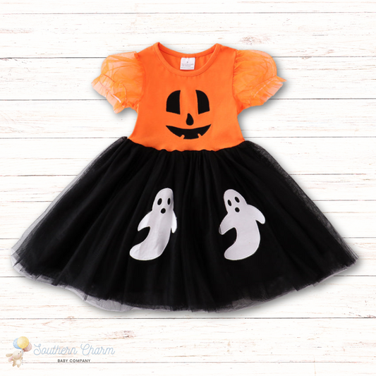 Halloween Ghost Girl Tutu Dress